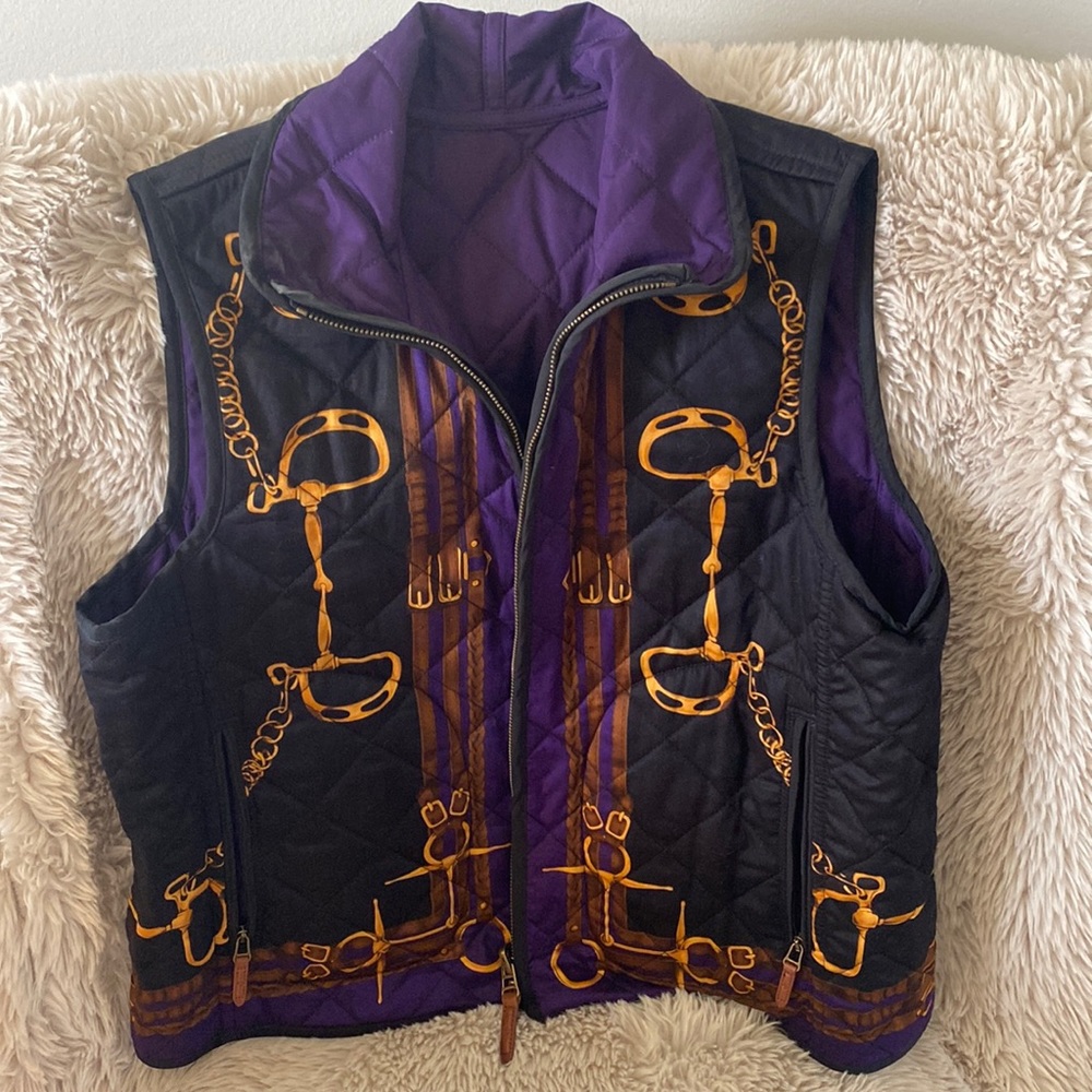Ralph Lauren Reversible Vest Sz L